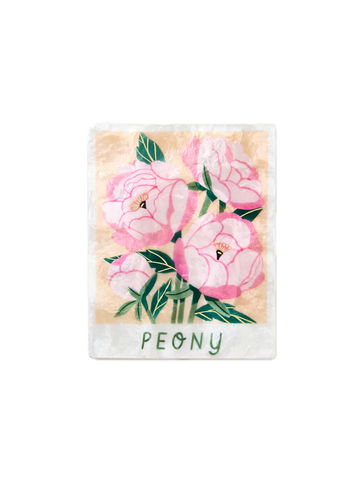Market Wall Art Peony