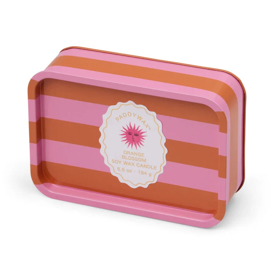 Adopo Printed Tin - Sun - Orange Blossom