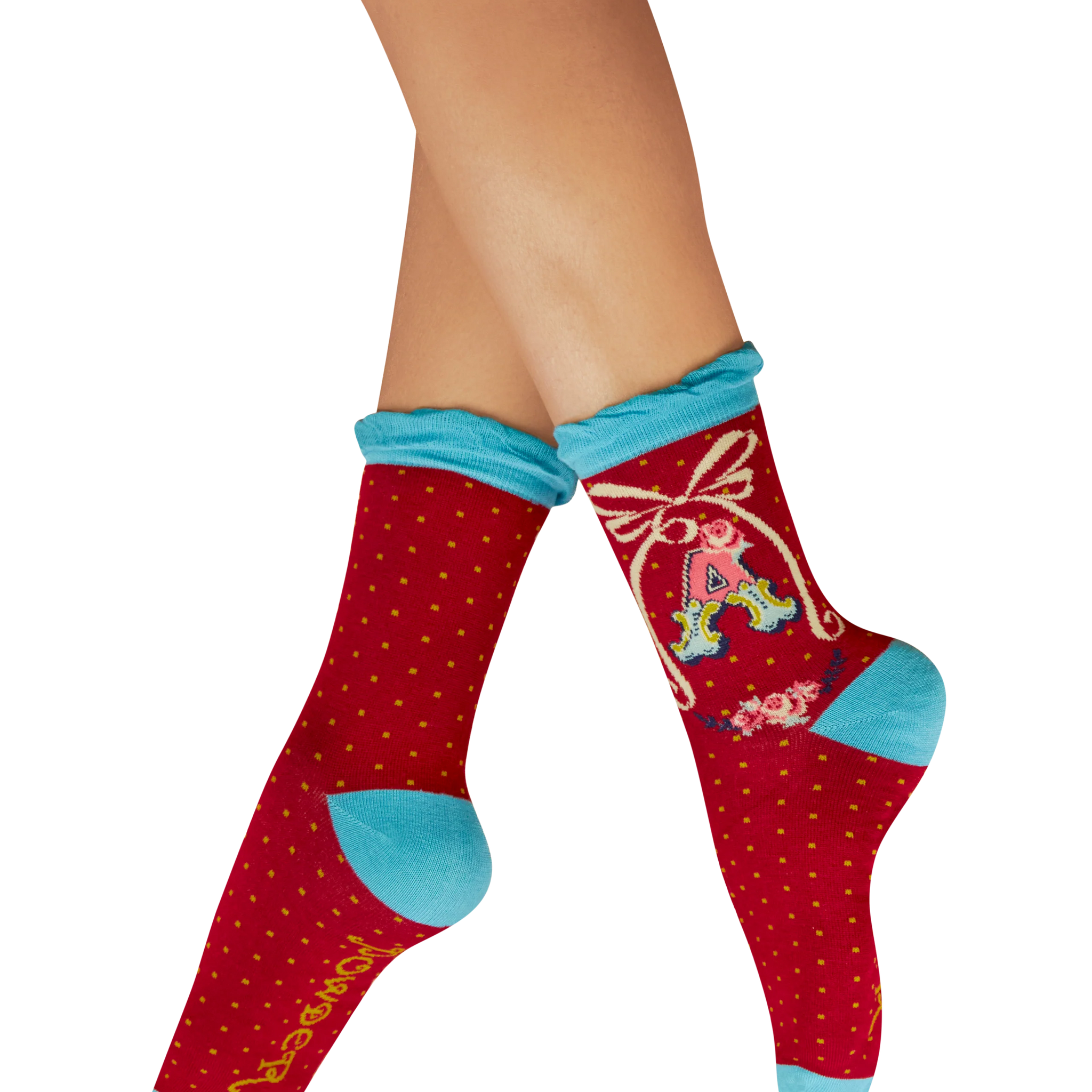 A-Z Ankle Socks
