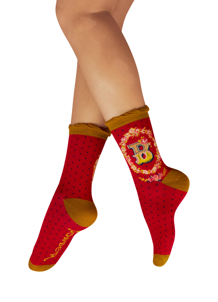 A-Z Ankle Socks
