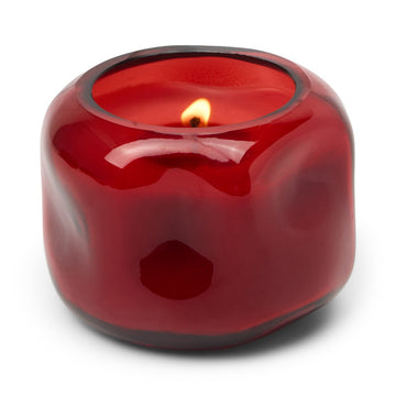 Basalt Organic Shape Tinted Glass Candle – 5oz