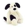 Bashful Black & Cream Puppy Little - Small
