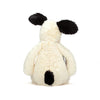 Bashful Black & Cream Puppy Little - Small