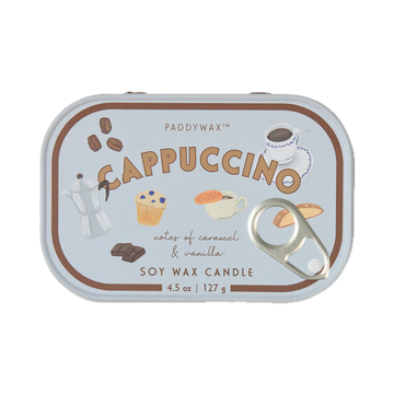 Bistro Tin Candle Cappuccino 4.5oz
