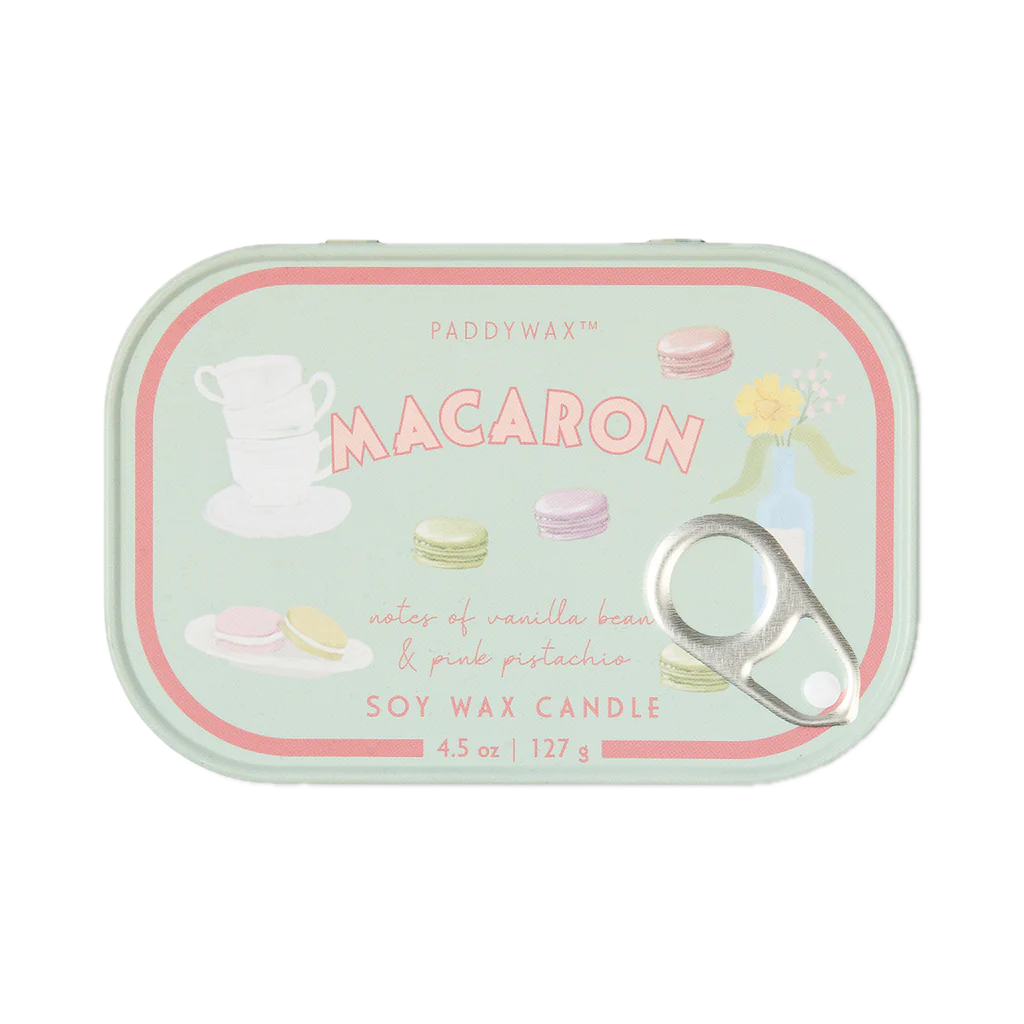 Bistro Tin Candle Macaron 4.5oz