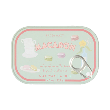 Bistro Tin Candle Macaron 4.5oz