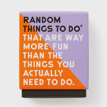 Random Things To Do Box