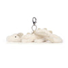 Bag Charm Snow Dragon