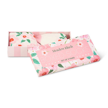 Boxed Socks - Meadow Blush - 2pc