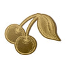 Brass Bookmark - Cherries