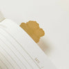 Brass Page Tabs - Fleurs