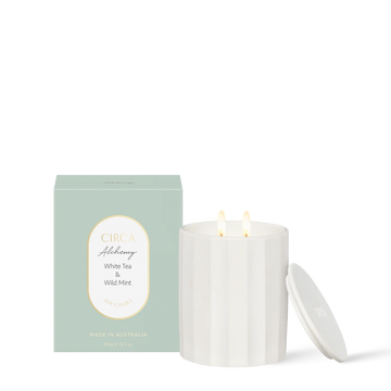 White Tea and Wild Mint 350g Candle
