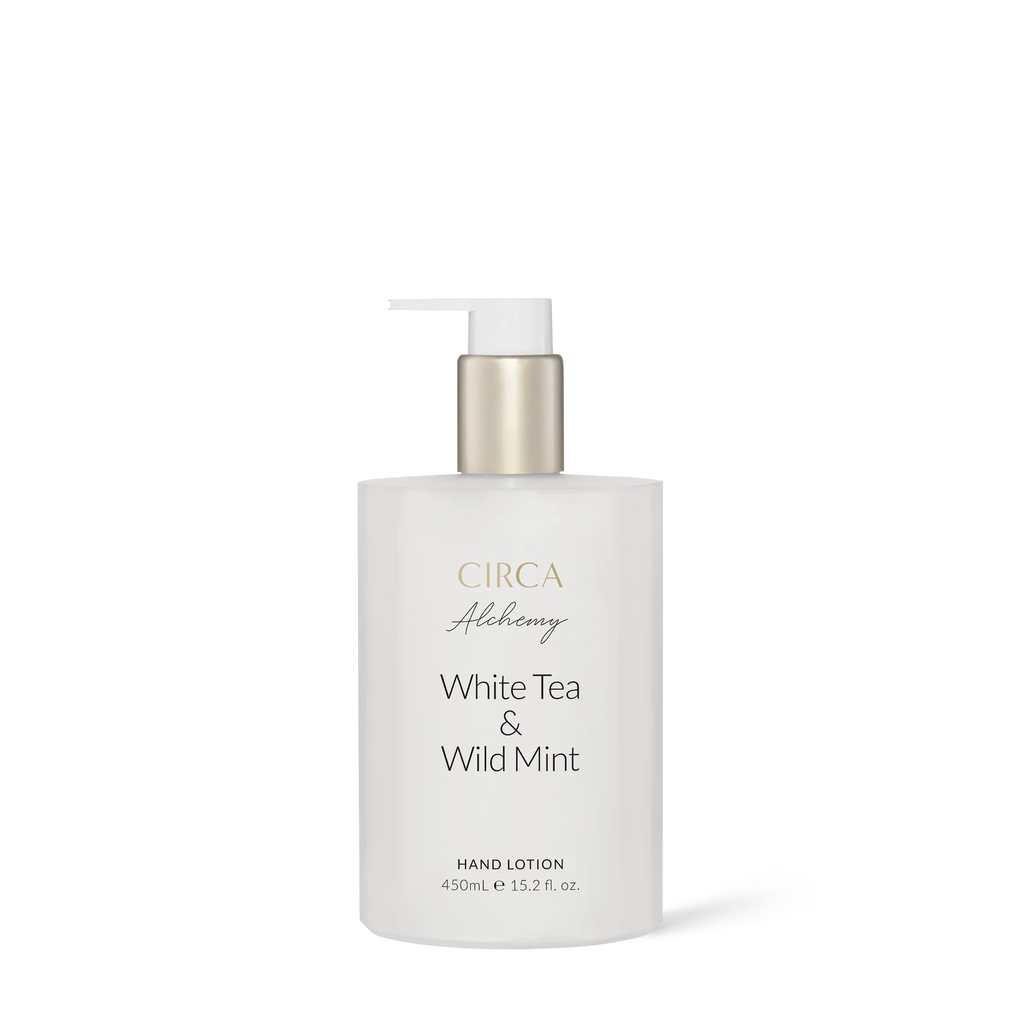 450ml Hand Lotion - WHITE TEA & WILD MINT