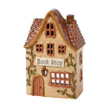 Book Shop Tealight Holder