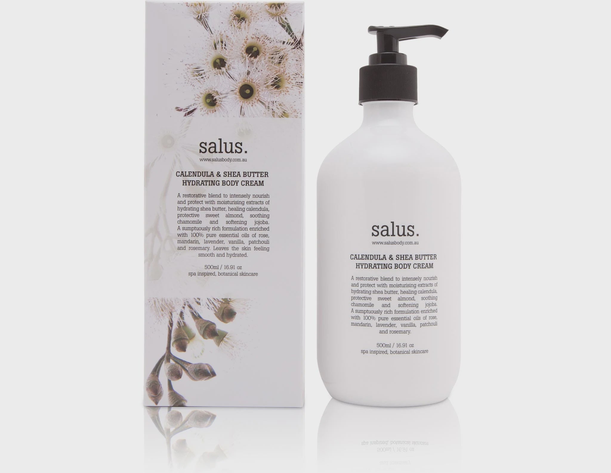 Calendula & Shea Butter Hydrating Body Cream 500ml