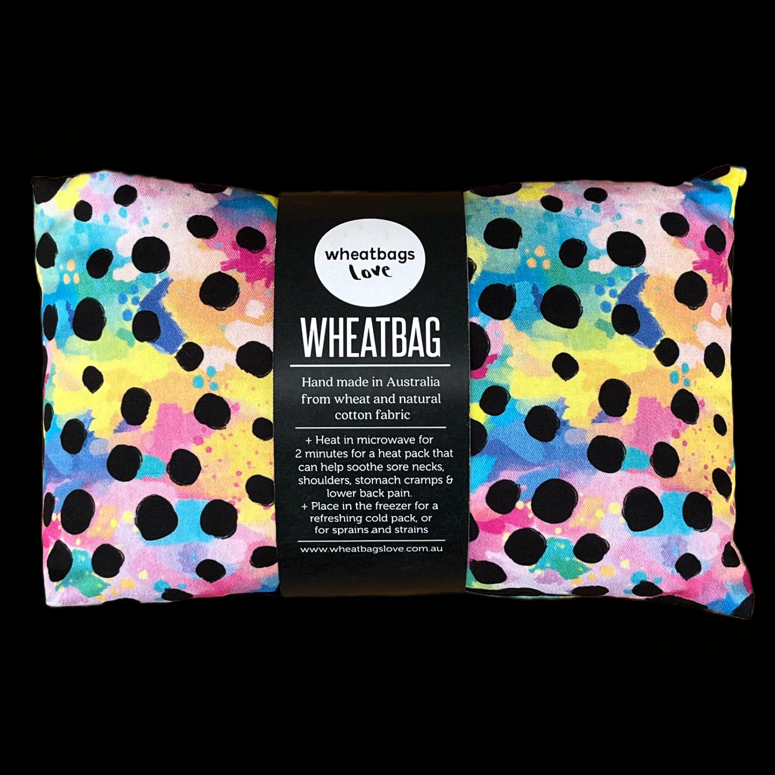 Wheatbags Love Wheatbag Cheetah Rainbow