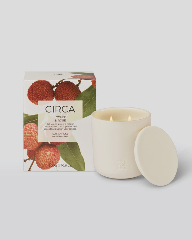 300g Candle - ROSE & LYCHEE
