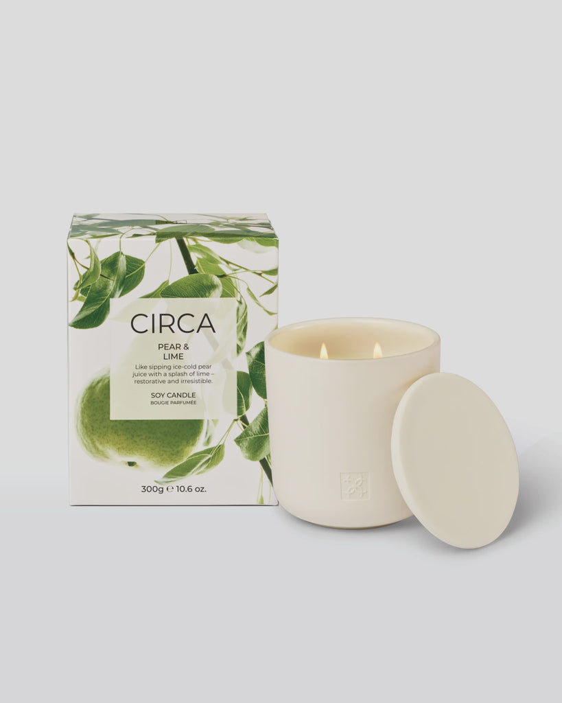 300g Candle - PEAR & LIME
