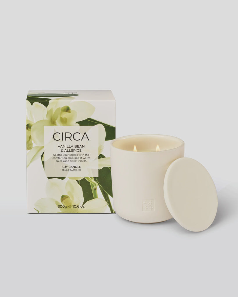 300g Candle - VANILLA BEAN & ALLSPICE