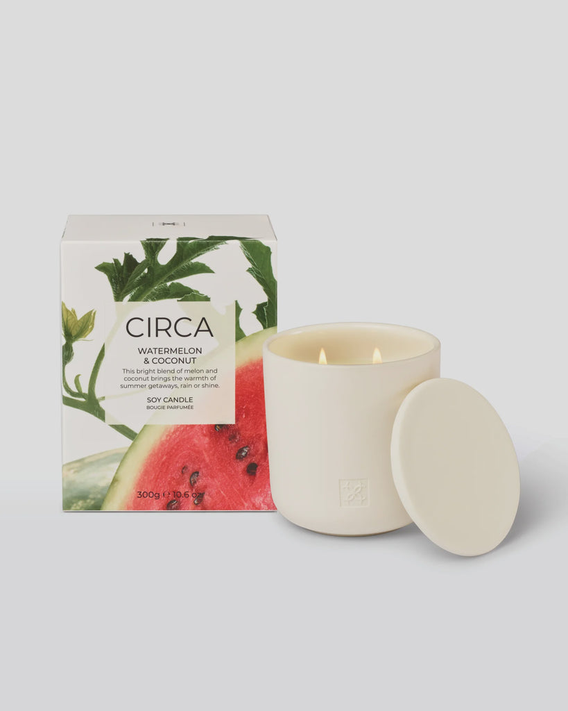 300g Candle - COCONUT & WATERMELON