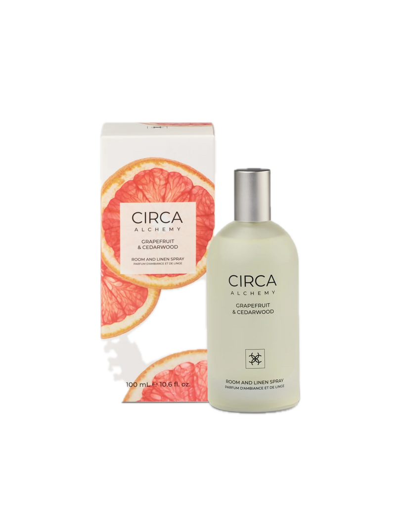 100ml Room & Linen Spray - Alchemy - GRAPEFRUIT & CEDARWOOD