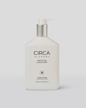 450ml Hand Lotion - Alchemy - WHITE TEA & WILD MINT