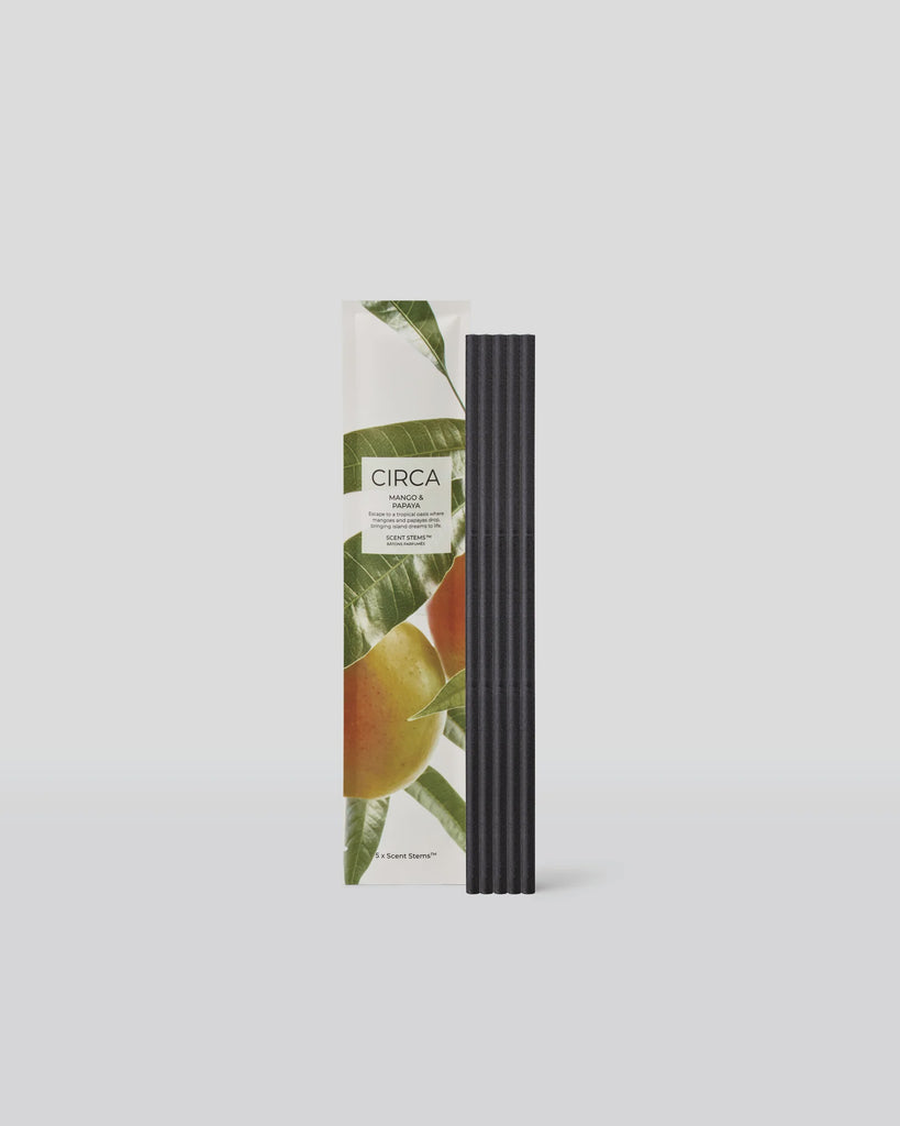 5 Replacement Scent Stems - MANGO & PAPAYA