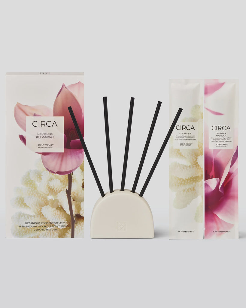 Scent Stems Duo - (OCEANIQUE & JASMINE & MAGNOLIA)