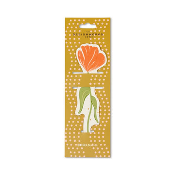PU Shaped Bookmarks - Poppy