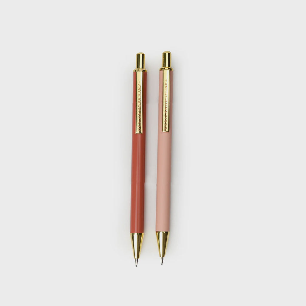 Mechanical Pencils - Rosewood + Blush