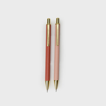 Mechanical Pencils - Rosewood + Blush