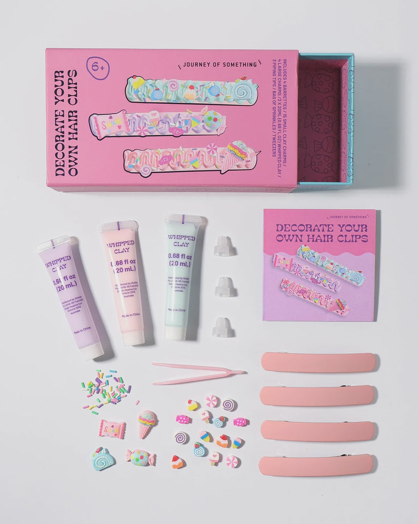 Decorate Your Own Hair Clips
