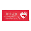 Cosy Luxe Velvet Eye Rest Pillow - Cherry