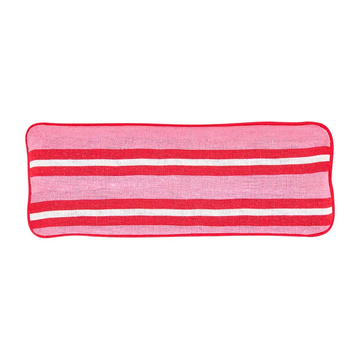Eye Rest Pillow - Red Pink Stripe