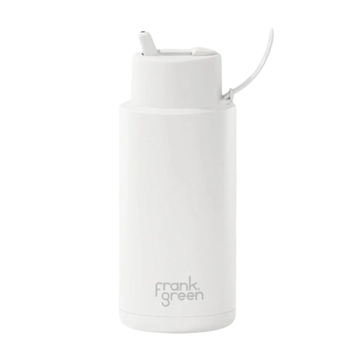 Ceramic Reusable Bottle 34oz Cloud