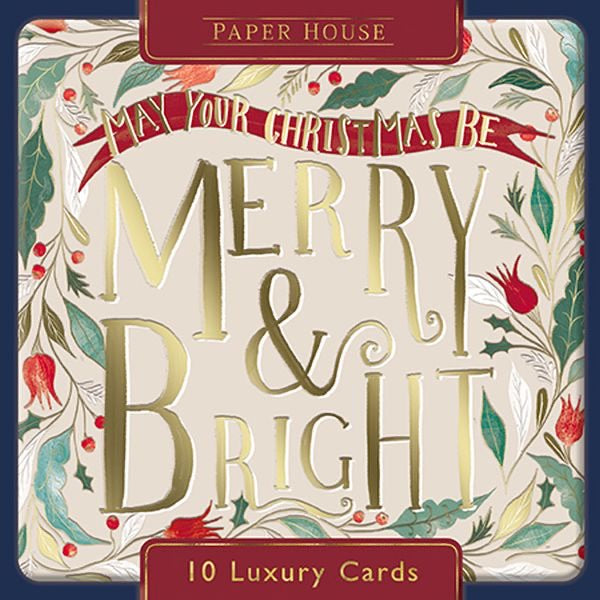 Christmas Card Wallet-CMRI-Merry and Bright