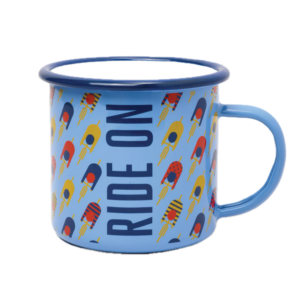 Cycling Enamel Mug 500ml