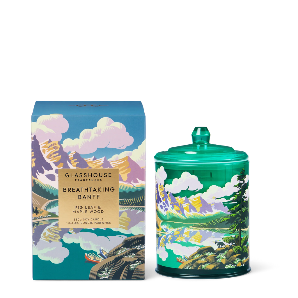 380g Triple Scented Soy Candle - Breathtaking Banff
