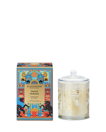 Oasis Mirage - Cardamon & Suede - 380g Candle