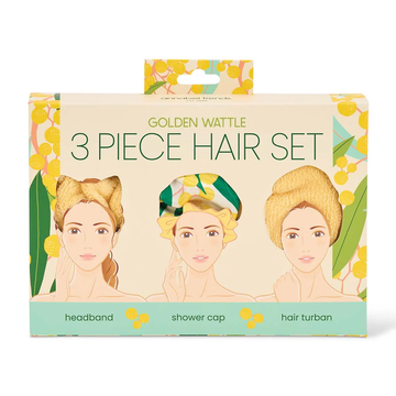 Golden Wattle - 3PC Hair Set