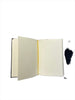 Wrap Leather Journal Medioevalis Black Large