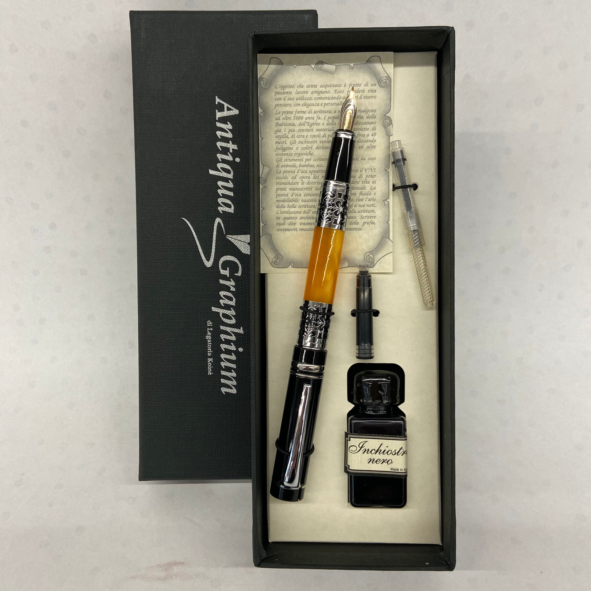 Pen Fountain Amber