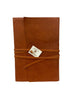 Wrap Leather Journal Medioevalis - Cognac Medium 12 * 17cm