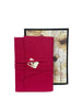 Wrap Leather Journal Medioevalis Large Fucsia