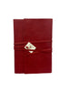 Wrap Leather Journal Medioevalis Oxblood Large
