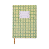 Tulip Jumbo Journal - Green Lattice