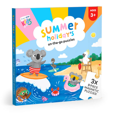 Kids On The Go Magnetic Puzzles: Summer Holidays