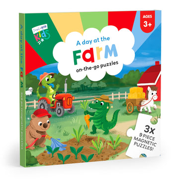 Kids On The Go Magnetic Puzzles: On The Farm