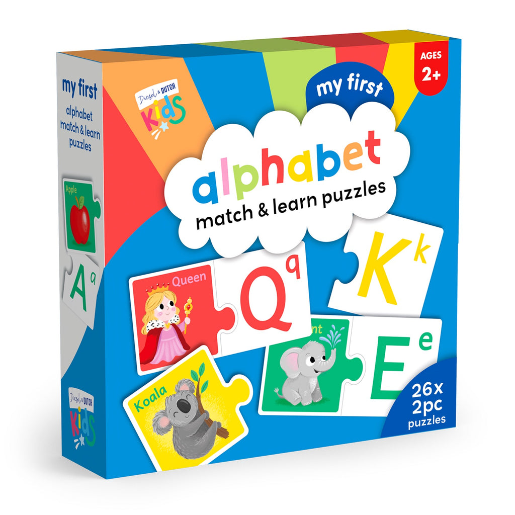 My First 52pc Alphabet Match & Learn Puzzles