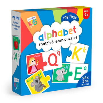 My First 52pc Alphabet Match & Learn Puzzles